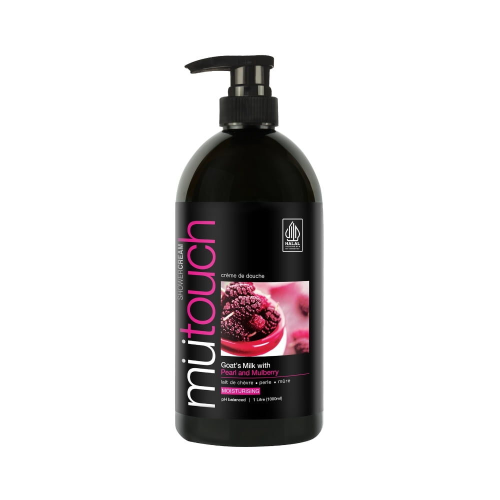 Goat’s Milk with Pearl and Mulberry Shower Cream 1000ml