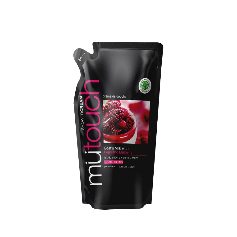 Goat’s Milk with Pearl and Mulberry Shower Cream 450ml