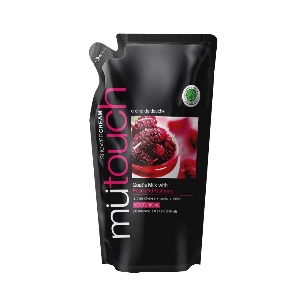 Goat’s Milk with Pearl and Mulberry Shower Cream 800ml