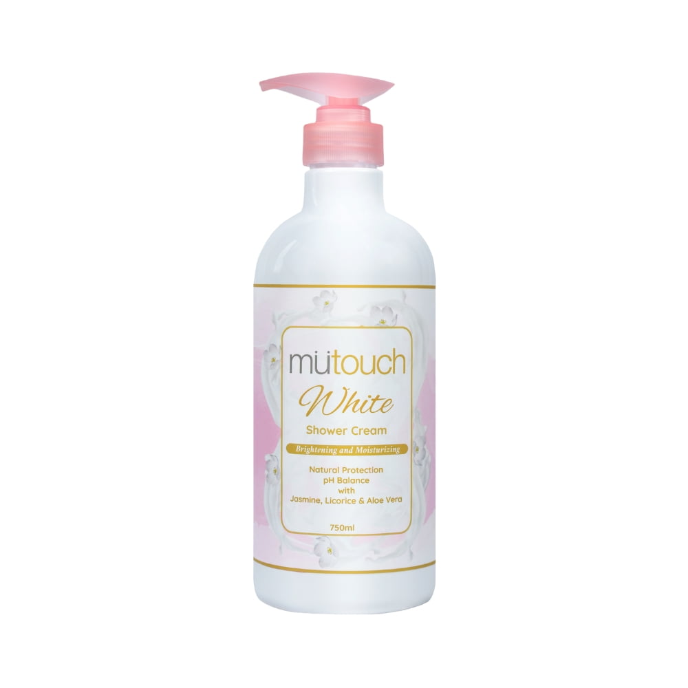 MuTouch White Shower Cream
