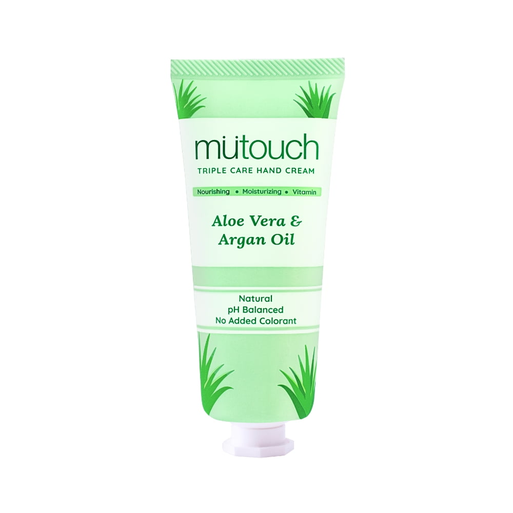 Triple Care Hand Cream with Aloe Vera and Argan Oil